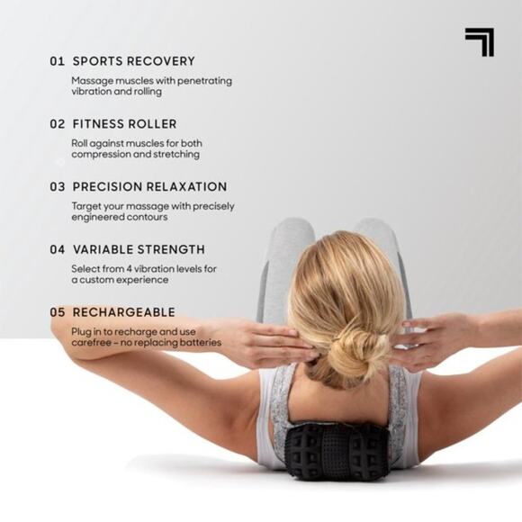 Sharper Image Massager Fit Roller Vibrating Sport Recovery Device - Picture 3 of 10